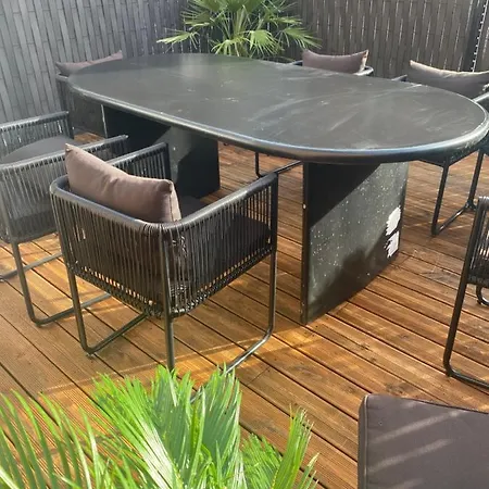 Апартаменты Le Matisse De 60m2 Au Centre De Terrasse Plein Sud *