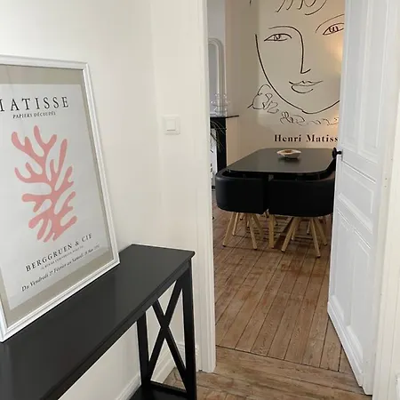 Le Matisse De 60m2 Au Centre De Terrasse Plein Sud Apartman Cambrai
